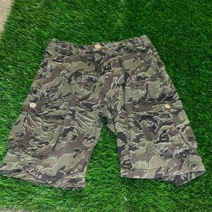 Lucky Brand Cargo Camouflage Shorts